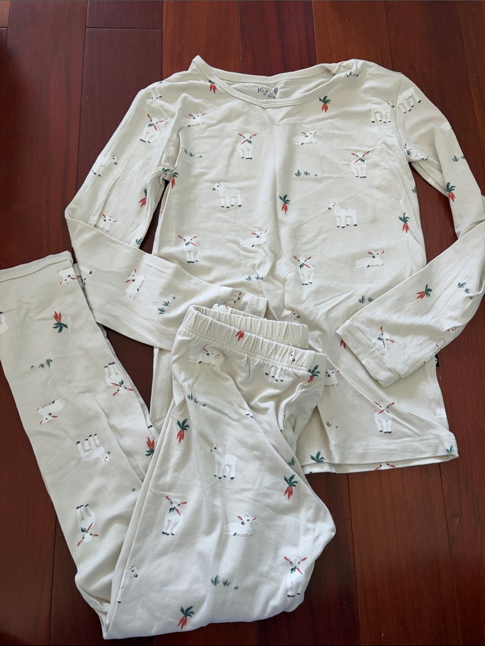 Kyte baby 7T goat pajamas